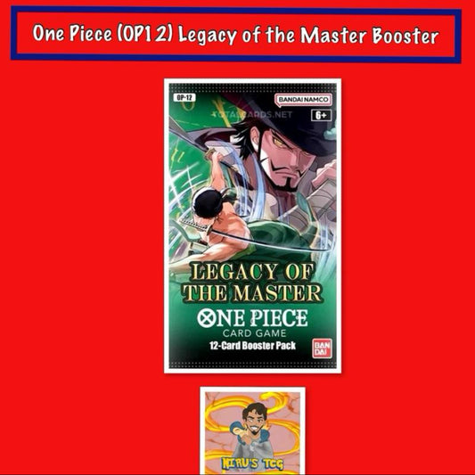 One Piece (OP12) Legacy of the Master English Booster Packs {TRADING CARDS}
